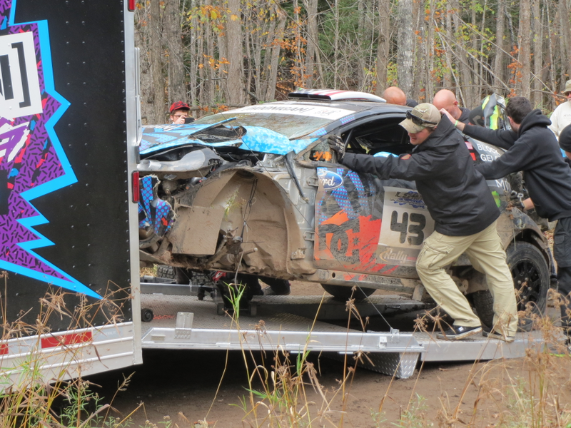 Illustration for article titled Ken Block crashed at Lake Superior Performance Rally...